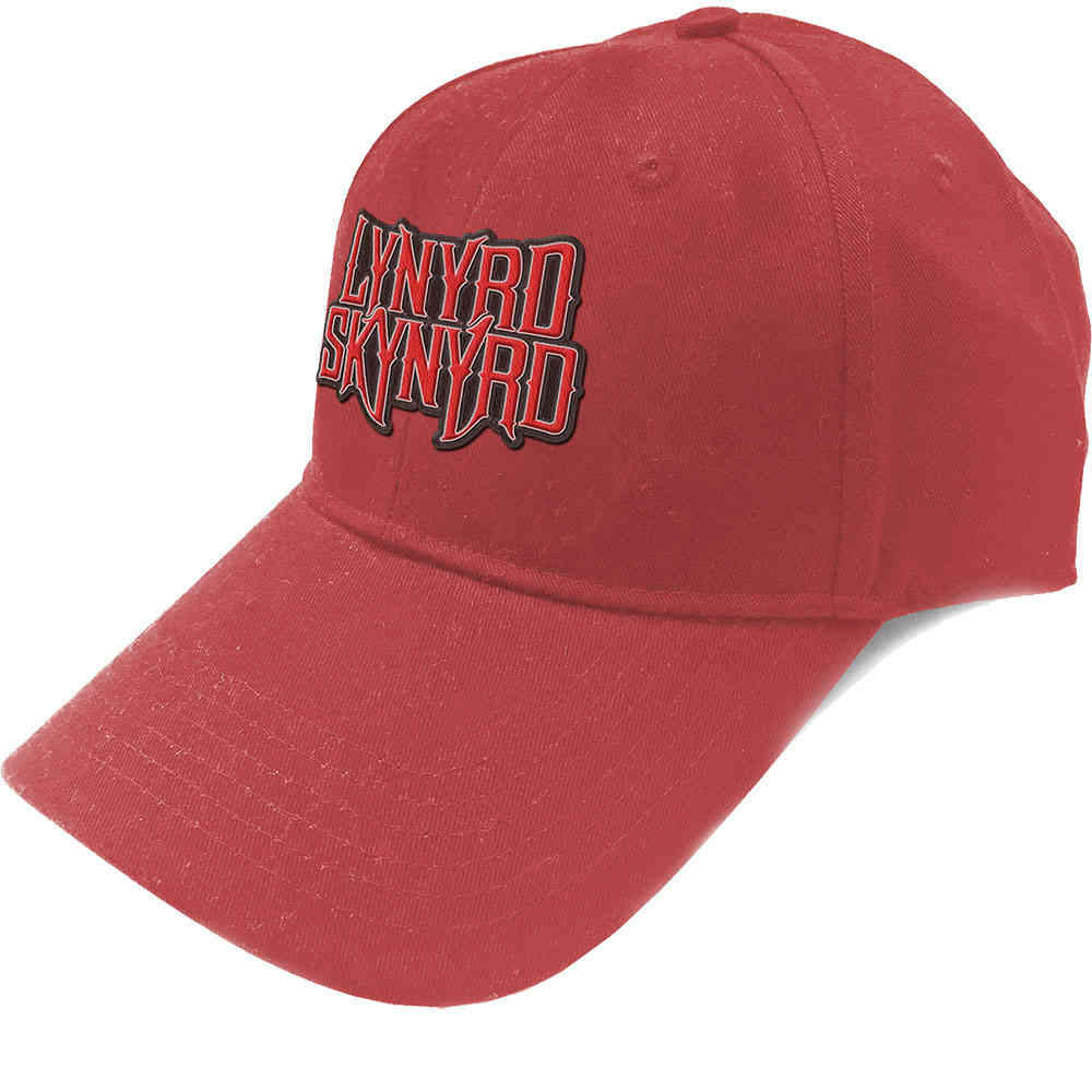 Lynyrd Skynyrd - Logo Baseball pet - Rood